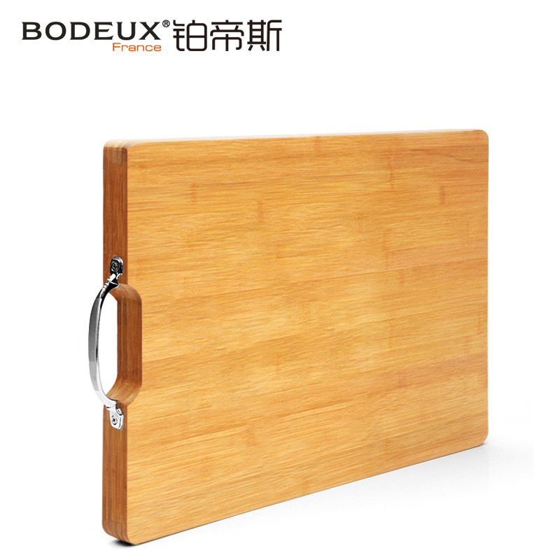 铂帝斯BODEUX 天然竹系有机砧板菜板 案板 长方形切菜板加厚2.5cm
