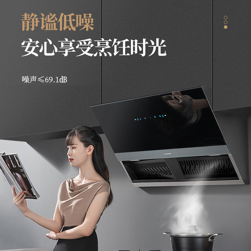 长虹J311抽油烟机大吸力侧吸家用低位进烟油烟机厨房用脱排油烟机特价