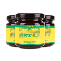 鹤年堂 枸杞菊花膏 桑椹山药阿胶膏黑豆黑芝麻甘草乌鸡手工营养传统滋补养生膏滋御品膏方 3瓶装360g
