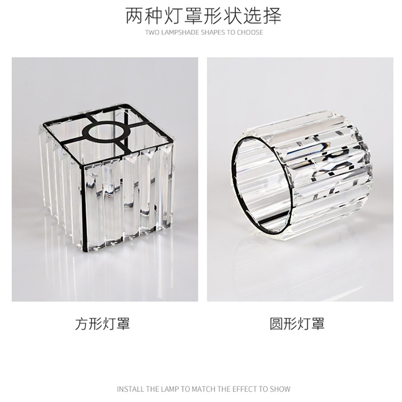 锦兆家居楼梯吊灯长吊灯LOFT复式轻奢北欧现代简约别墅阁楼网红旋转水晶灯