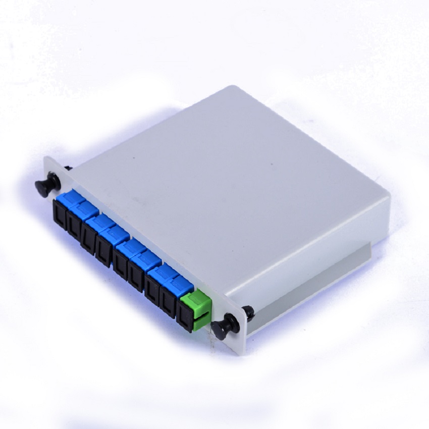 plc插片式光分路器1分8
