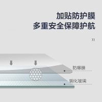 箭牌卫浴(arrow) 一体式整体淋浴房弧扇形钢化玻璃浴室简易淋浴房整体淋浴房隔断干湿分离防爆淋浴房AEO6L1127