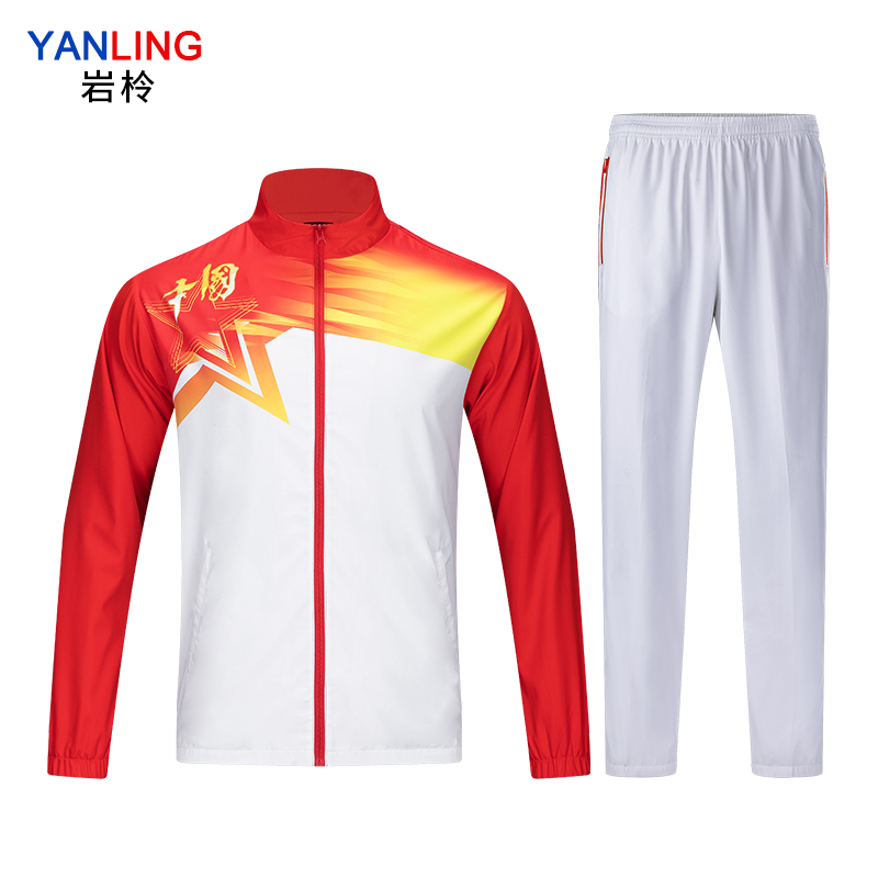 岩柃运动套装21911TZ19101 XXL 红色