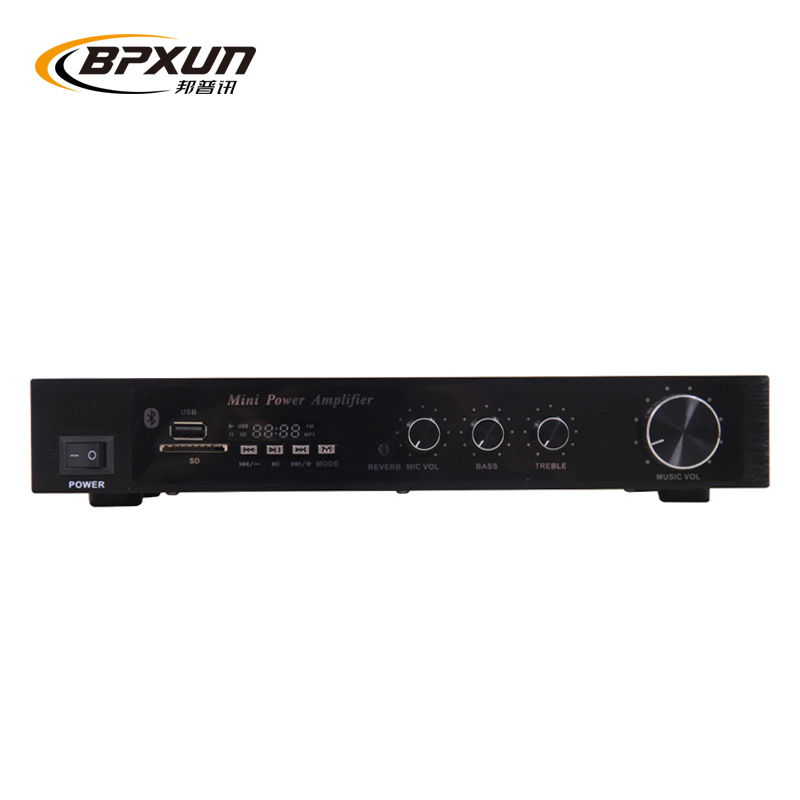 邦普讯BPXUN蓝牙小功放机 家用音响HIFI发烧定阻开关电源功率放大器110V/220V X-108