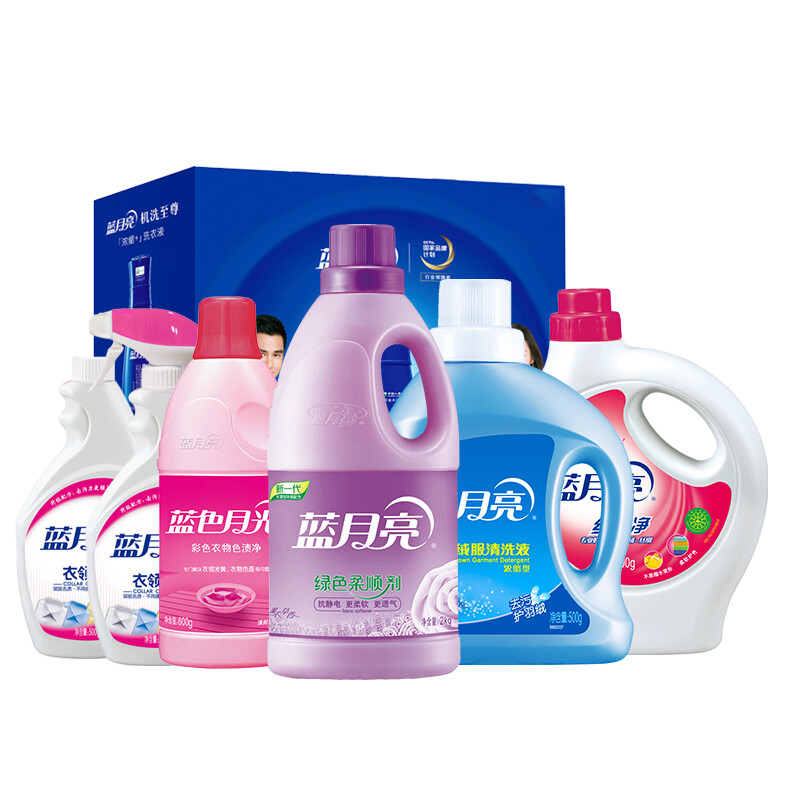 蓝月亮 机洗绝配礼盒6.96KG