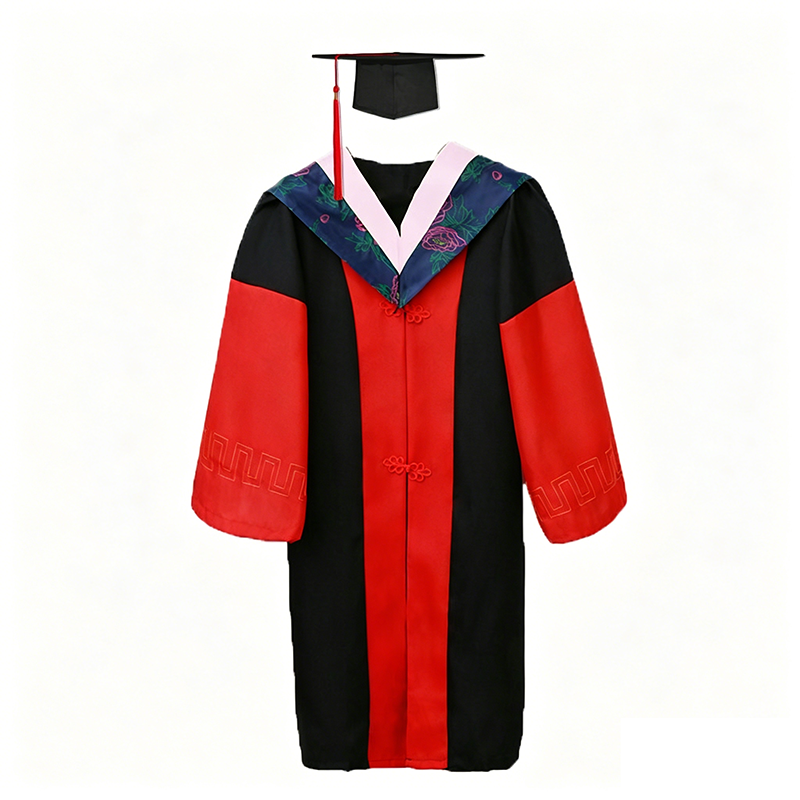 全套高端高校大学毕业典礼服-博士服装