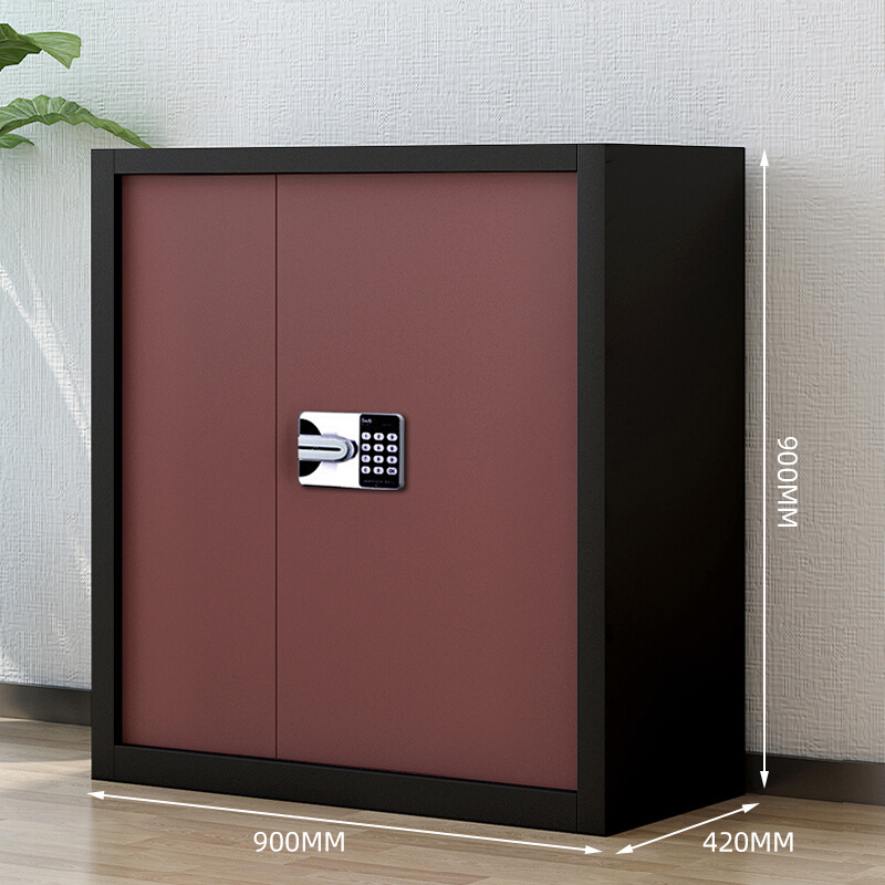 三圣 办公家具保密柜文件柜档案柜保险柜密码单节保密柜资料柜矮柜国宝锁 [特殊定制颜色]