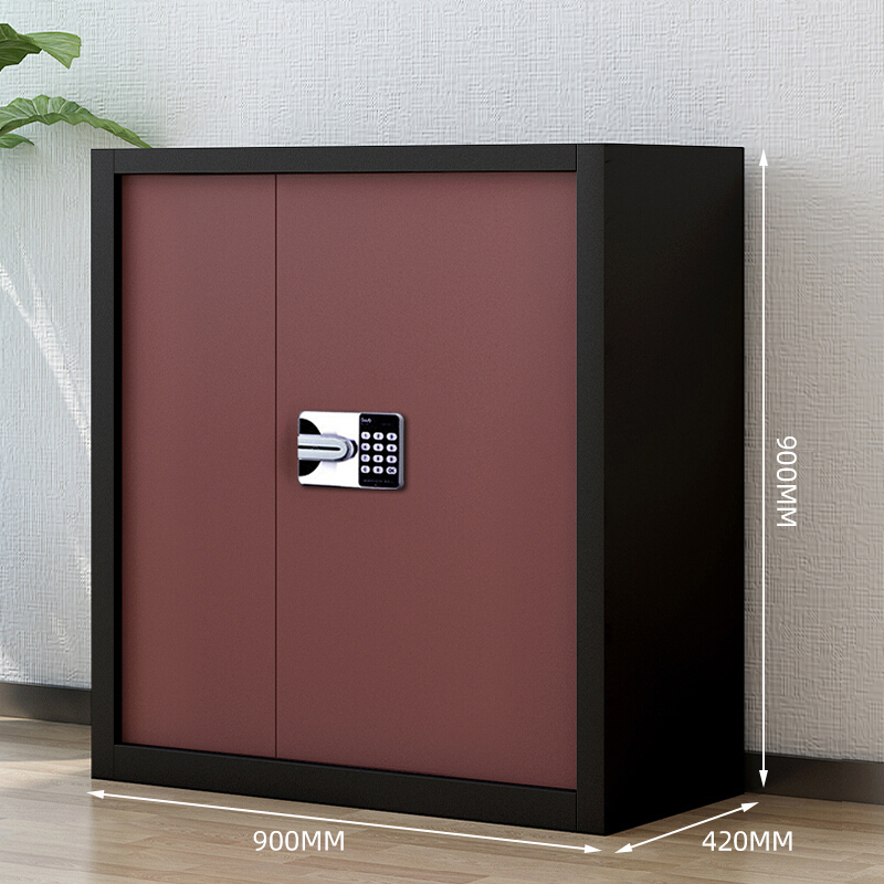三圣 办公家具保密柜文件柜档案柜保险柜密码单节保密柜资料柜矮柜国宝锁 [特殊定制颜色]