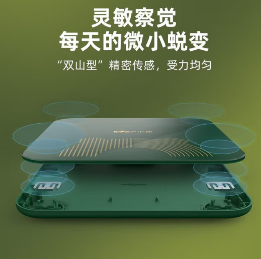 小熊 DZC-D18A1 电子秤体重秤 电池款-P02高清大图