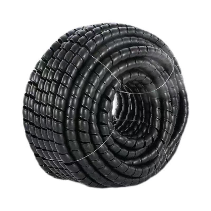 中锦科技 螺旋保护管缠绕管内径110mm[黑色]米