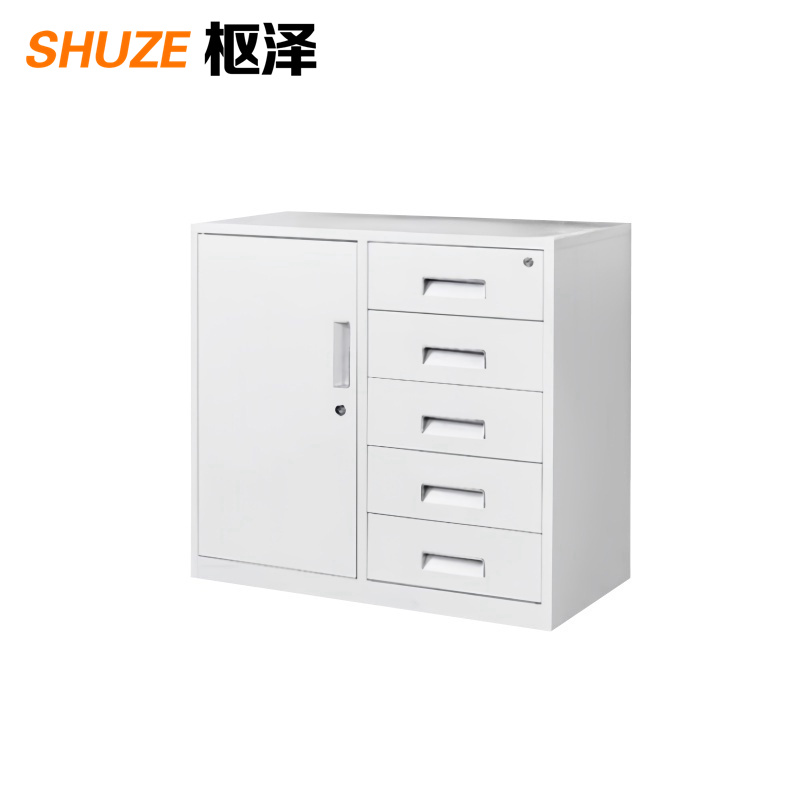 枢泽 档案柜 五斗750*390*700mm 台高清大图