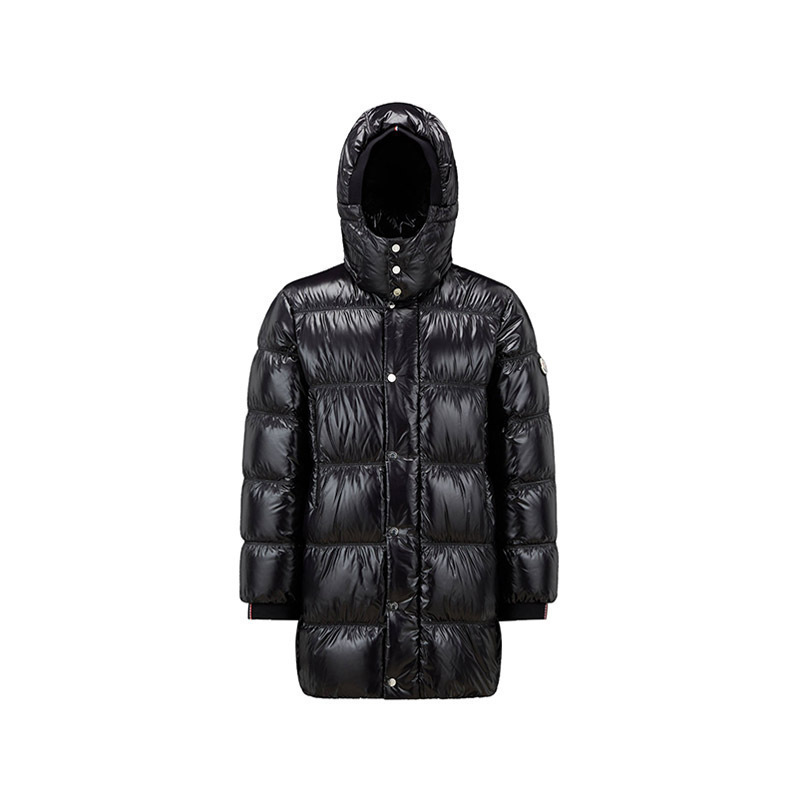盟可睐/蒙口 moncler 男士pablof连帽中长款鹅绒羽绒服夹克外套1c