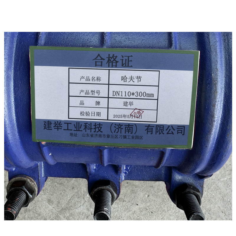 建举 哈夫节 DN110*300mm 个高清大图