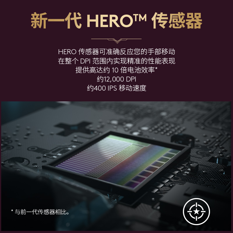 罗技(Logitech) G304LOL联名款无线鼠标-盖伦-黑色高清大图