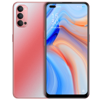 OPPO Reno4 5G 晶钻红 8GB+256GB 65W超级闪充 超级夜景视频 7.8mm轻薄设计 拍照游戏智能手机