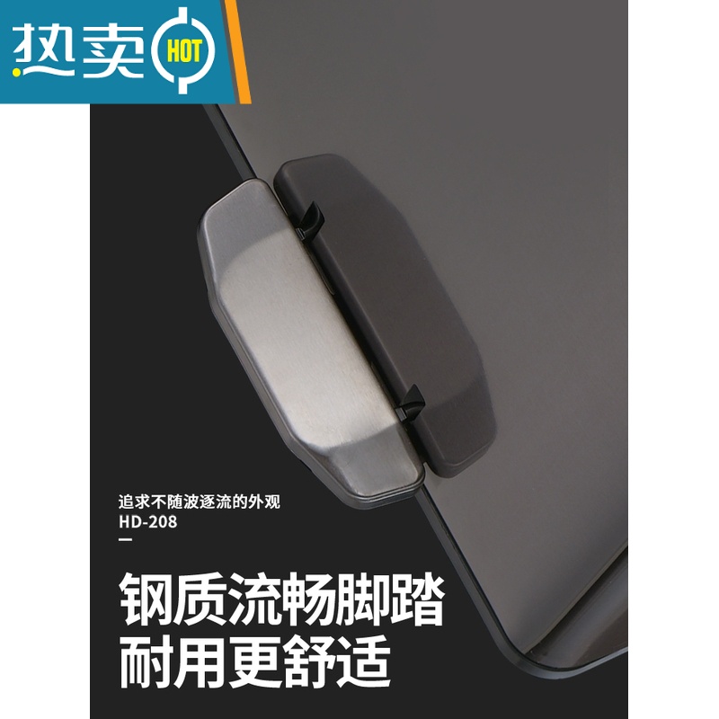 XIANCAI不锈钢垃圾桶厨房用家用轻奢客厅卫生间大号容量办公室脚踏式高清大图