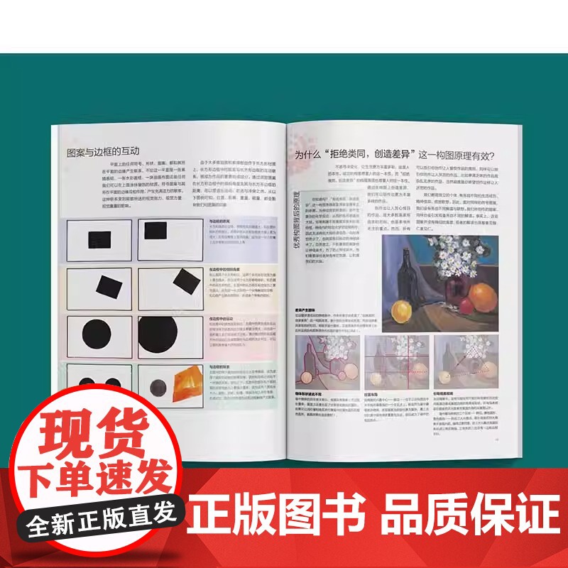 构图的秘密 快速提升画面效果的黄金法则 油画素描绘画构图基本原理构图技巧艺术大师构图分析绘画步骤基础教程西方经典美术技法高清大图