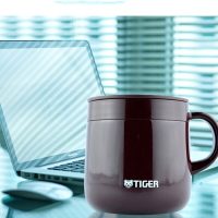 虎牌 (tiger)保温杯MCI-A28C 咖啡色 办公保温杯 迷你咖啡杯 带手柄 280ml