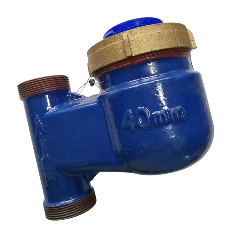 立式冷水表家用竖式水表旋翼式 DN40/1.5寸铜盖铜配件