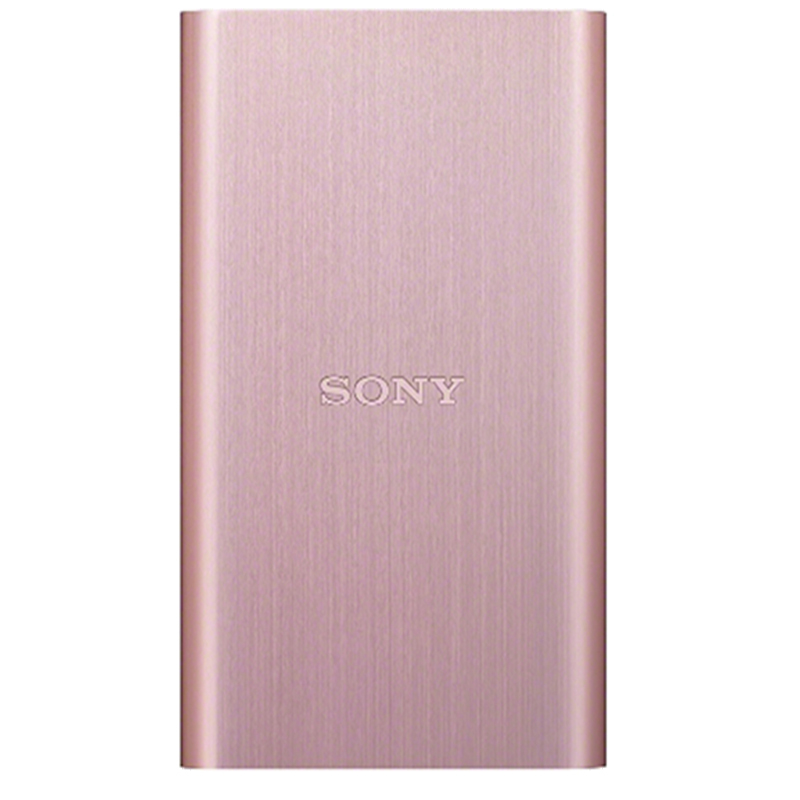 Sony/索尼 移动硬盘HD-E1(粉红色)金属机身 高速USB3.0 经典系列 sony 移动硬盘 1tb