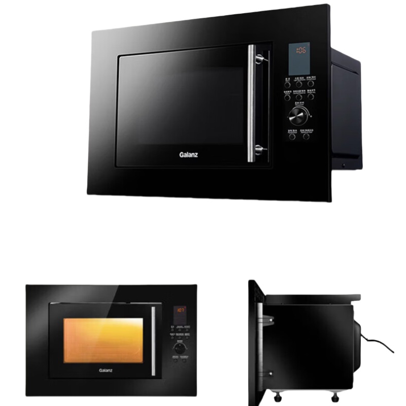 格兰仕 G80F23ESL-XGA(B0)-RR04 嵌入式微波炉烤箱一体机 不锈钢内胆微波炉微烤一体机 23升 微波炉