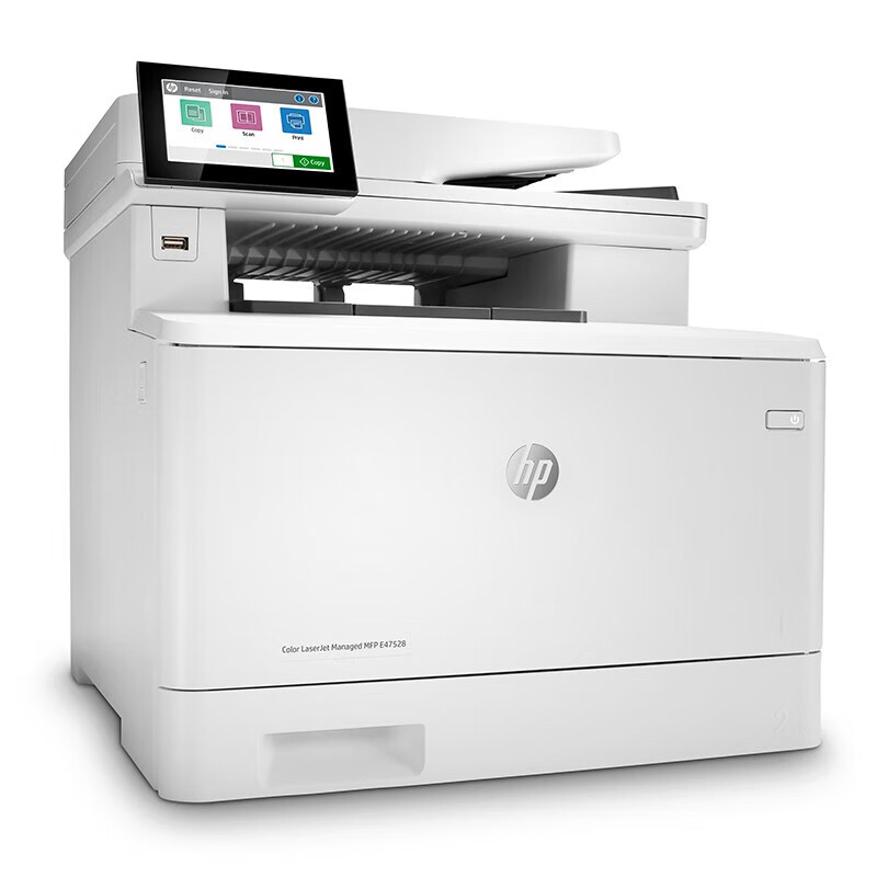 惠普(HP) MFP E47528f A4彩色激光多功能一体机打印扫描复印传真 自动双面高清大图