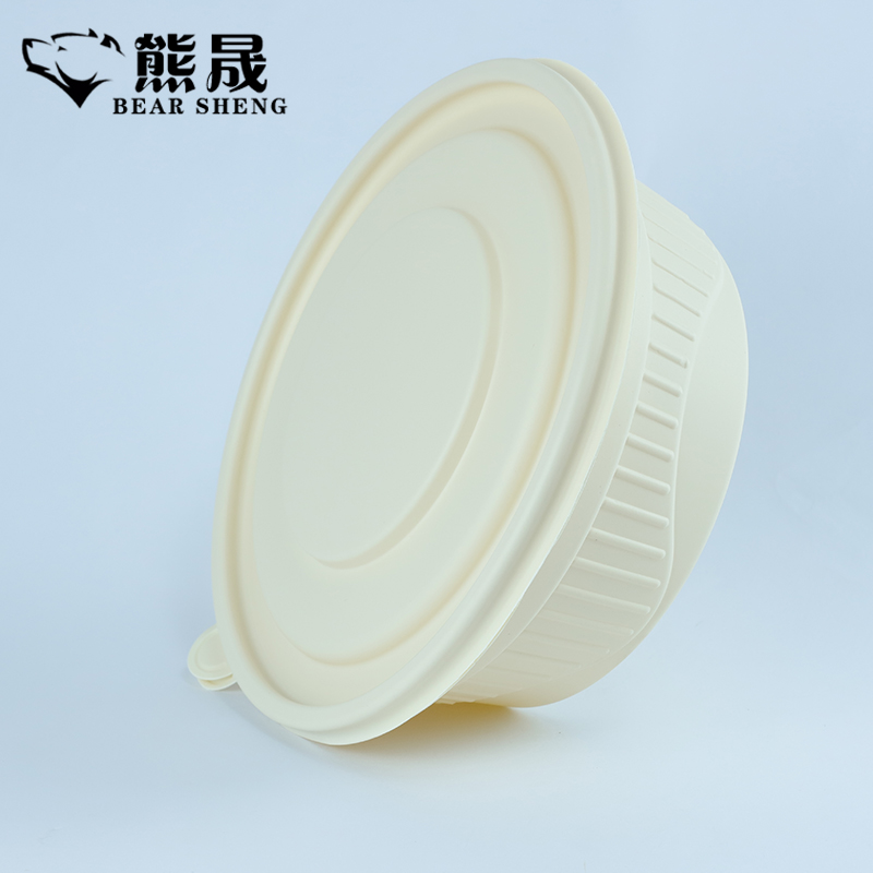 熊晟 环保可降解 饭盒 饭盒 1200ml 200个/箱高清大图