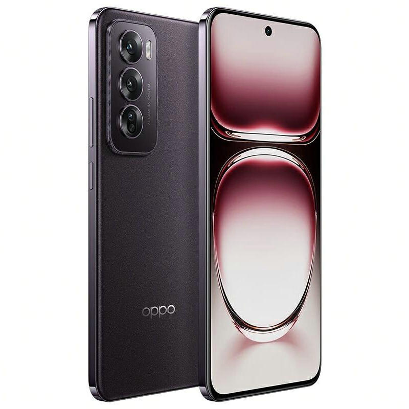 [二手9成新]OPPO Reno12 乌木黑 16G+512G 全网通安卓手机6.7英寸曲面屏天玑8200双待拍照高清大图