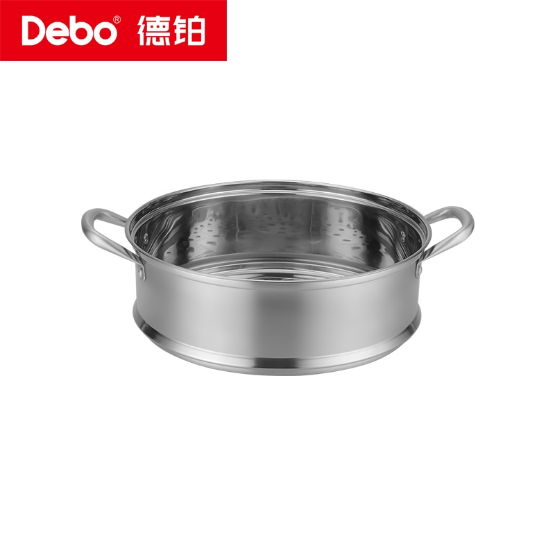 德铂Debo 玛格丽蒸锅304不锈钢32cm电磁炉燃气炉通用DEP-575高清大图