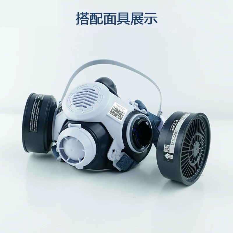重松防毒滤盒T/OV防有机气体喷漆实验农药滤毒盒原装进口TW高清大图