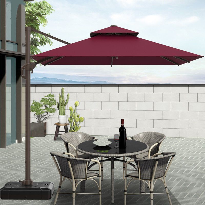 户外遮阳伞太阳伞大伞户外摆摊庭院伞室外雨棚罗马别墅阳台遮阳伞