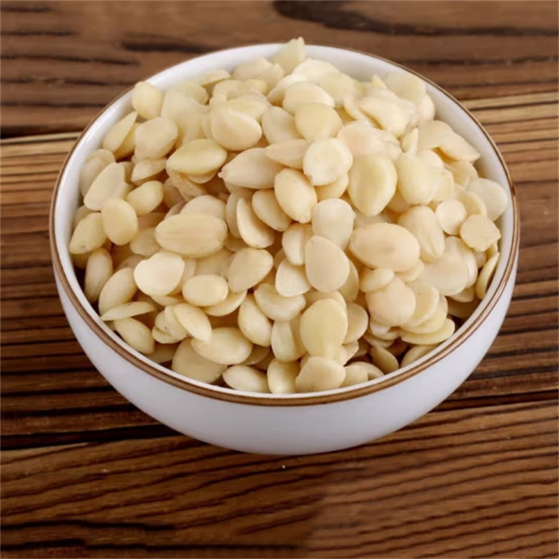 甄选去皮桃仁100克正品干货去皮桃仁无硫山桃仁去皮扁桃仁煮水泡茶高清大图