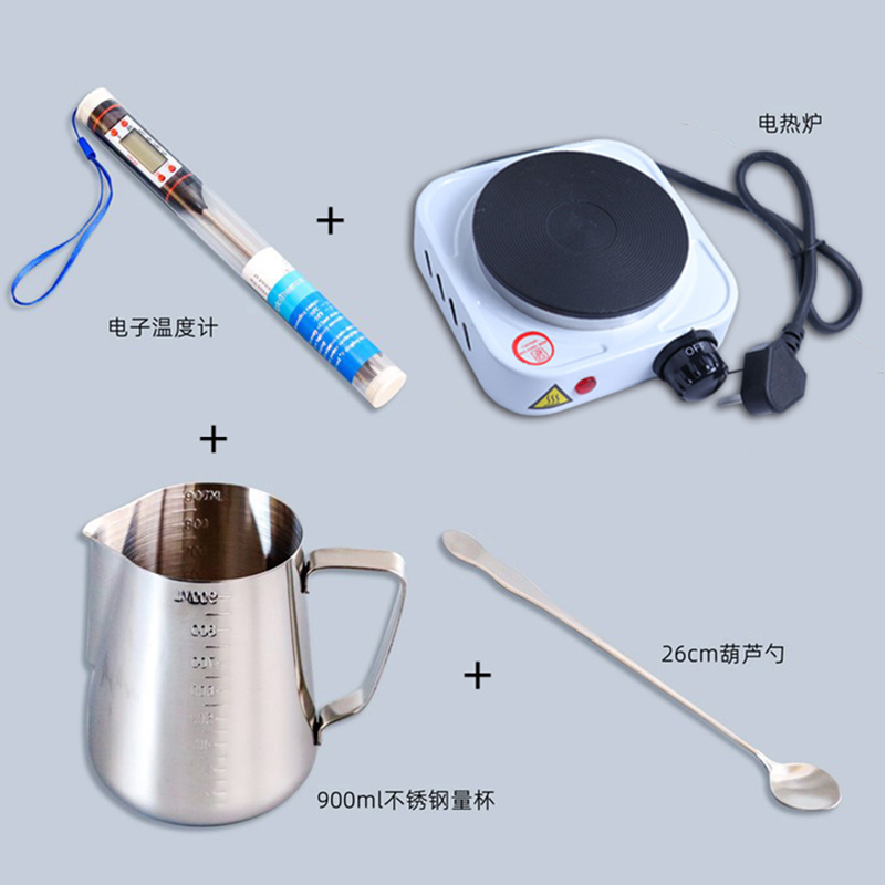 小窝厘 香薰蜡烛diy手工制多人化蜡工具 适合3份材料高清大图