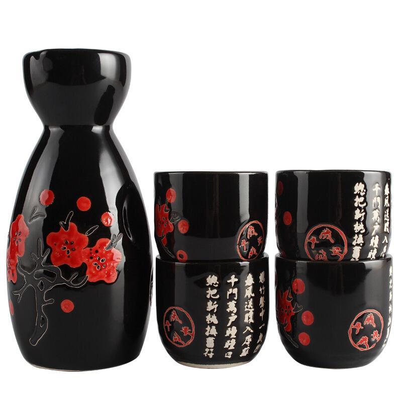 日式酒具 一壶四杯 清酒酒具 米酒酒具 不挑款式 随机货