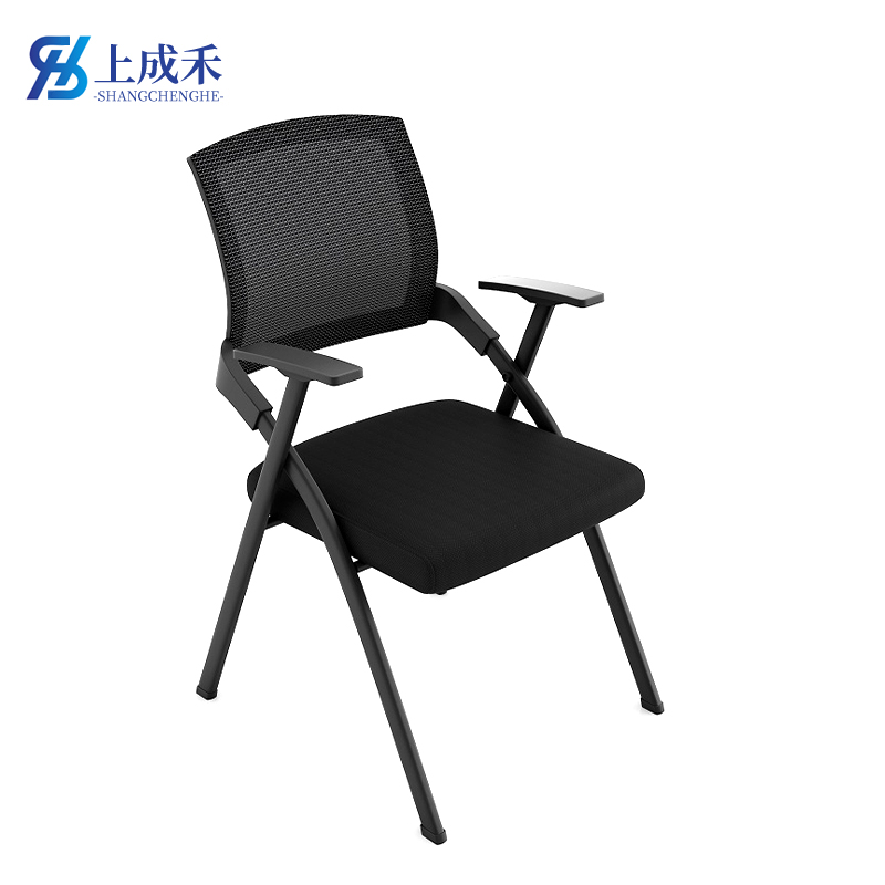 上成禾折叠培训椅黑色/把高清大图