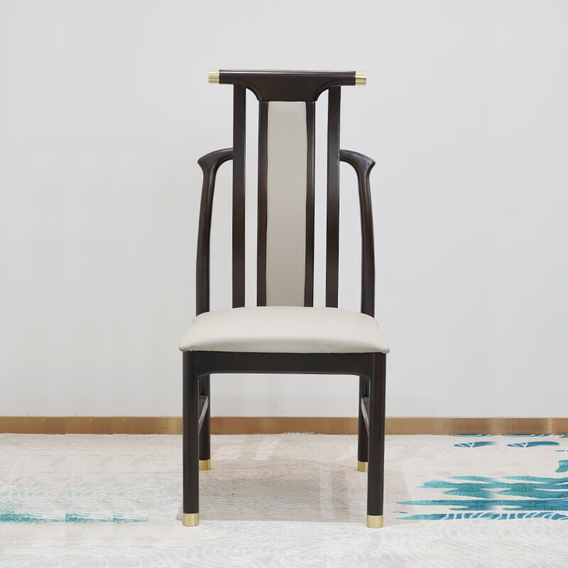 陆路安 新中式酒店大圆桌餐桌椅组合 电动餐桌2.4米+14把椅-不含电磁炉高清大图