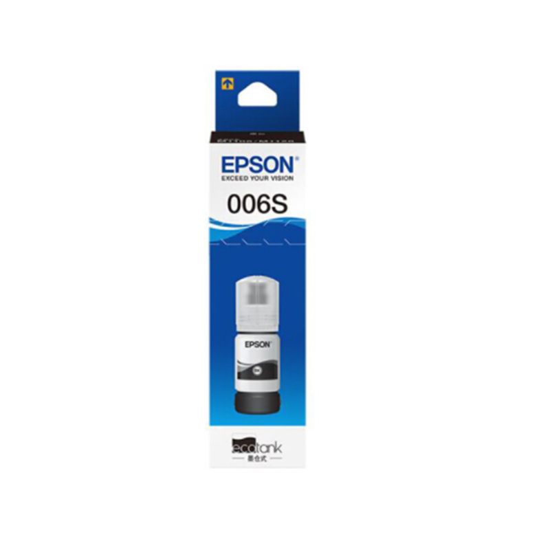 爱普生(EPSON)006S标准容量黑色墨水40ML(适用M1108/M1128/M1178机型)约2000页墨盒/墨水