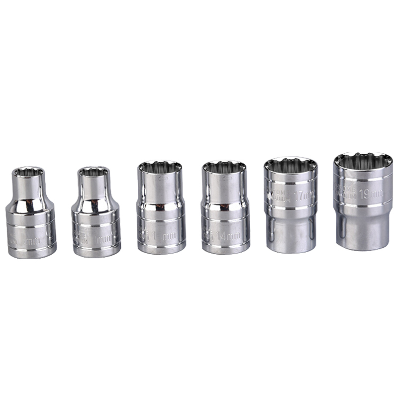 高松Takama12.5mm12角套头1/2方花形套筒头(铬钒钢工业级)/1个(710119 19mm)