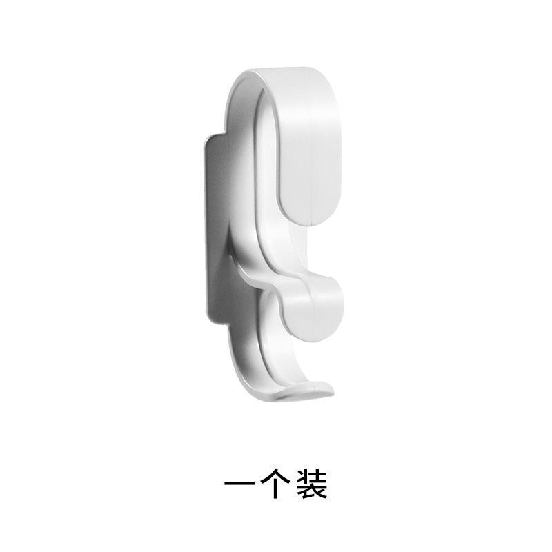 浴室免打孔双层脸盆挂钩浴盆收纳挂架无痕收纳钩浴盆洗脸盆挂钩 一个装