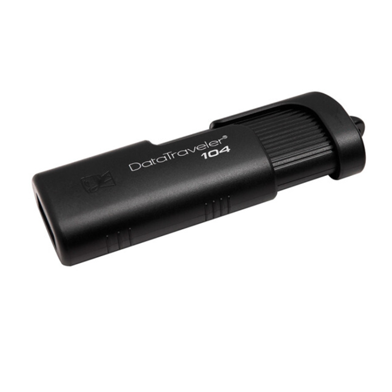 金士顿（Kingston） DT104 U盘 黑色 时尚便利 16GB
