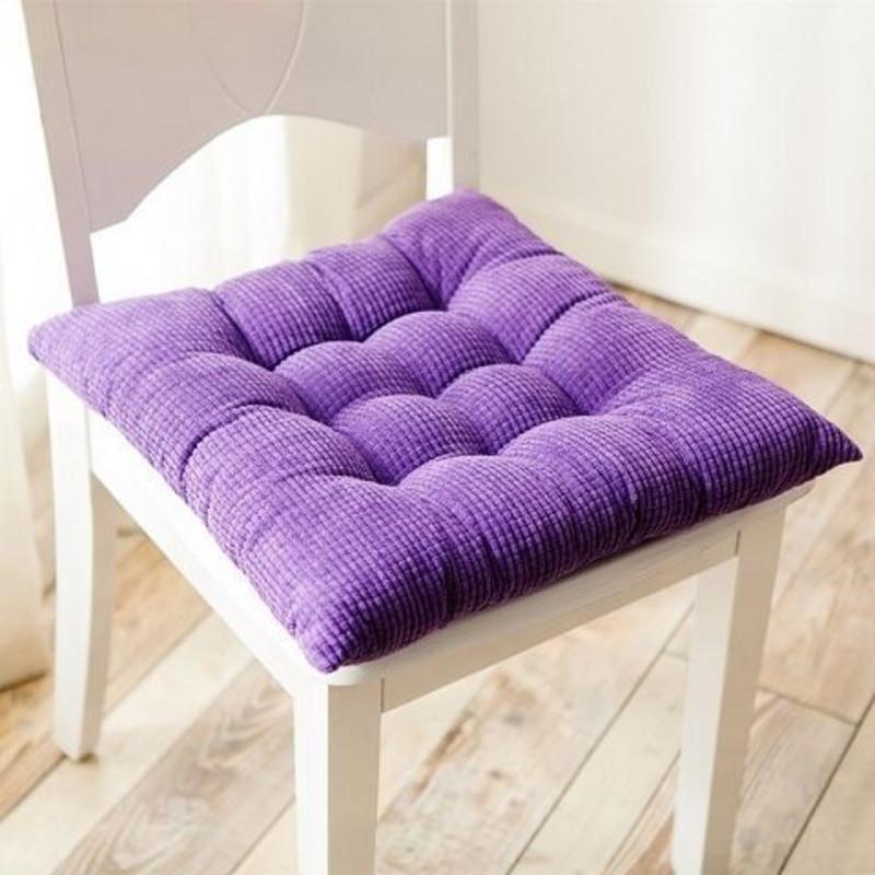 坐垫办公室久坐不累坐垫沙发垫子坐垫加厚柔软坐垫学生教室冬天软蓝色