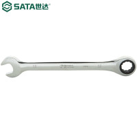 世达(SATA)全抛光两用快板 棘轮扳手快速扳手15MM 1把 43208 定制