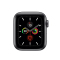 Apple Watch Series5 苹果智能手表 40mm GPS银色铝金属表壳白色运动型表带 V62