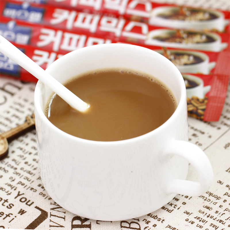 韩国进口麦斯威尔三合一速溶原味咖啡100条袋装进口速溶咖啡冲饮品