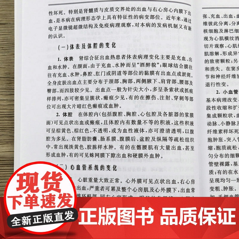 肾综合征出血热及并发症防治肾脏病临床概览诊疗指南内科案例分析精粹肾脏病学分册肾内科医师查房新医师手册书籍高清大图