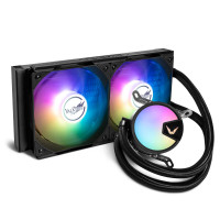 瓦尔基里(VALKYRIE)A240 VK 一体式CPU水冷散热器 多平台扣具 支持LGA1700 ARGB光效