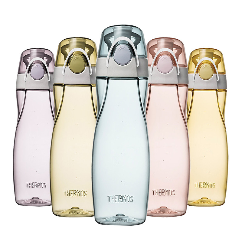 膳魔师(THERMOS)tritan运动水杯摇摇杯子户外便携大容量健身 摇摇杯710ml薄荷绿