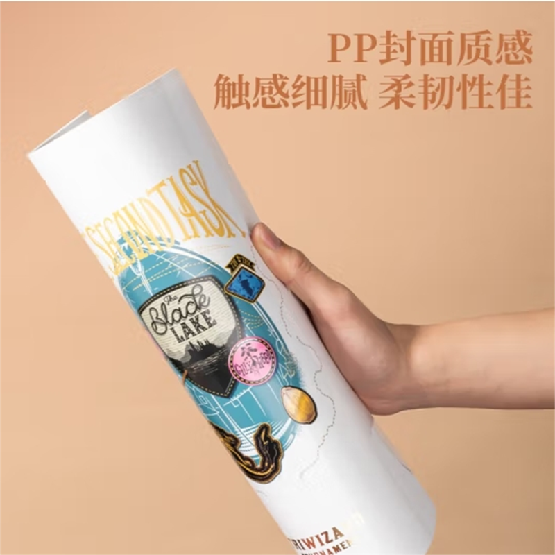 得力(deli)72687哈利波特A4资料册30页文件活页插页袋学生试卷收纳册 图案随机