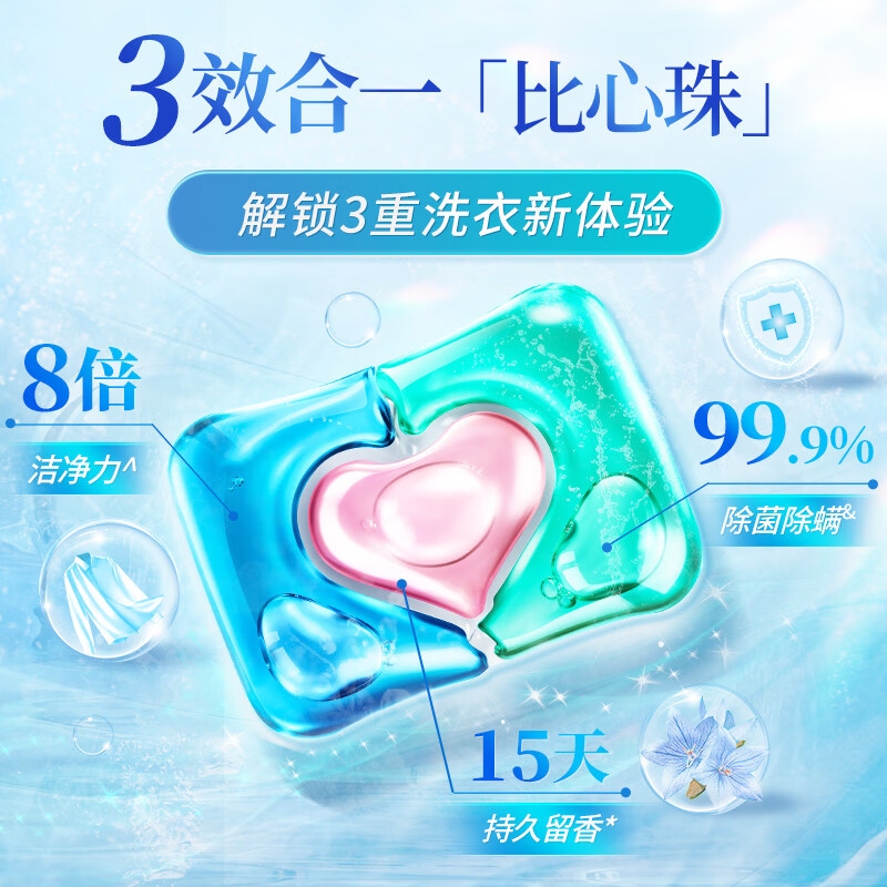 SukGarden蔬果园3D炫彩护色香氛洗衣凝珠(浓缩强效型)线下版 10g*50颗高清大图