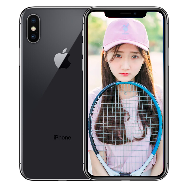 苹果(Apple) iPhone X 256GB 深空灰色 移动联通电信全网通4G手机 A1865 iphonex
